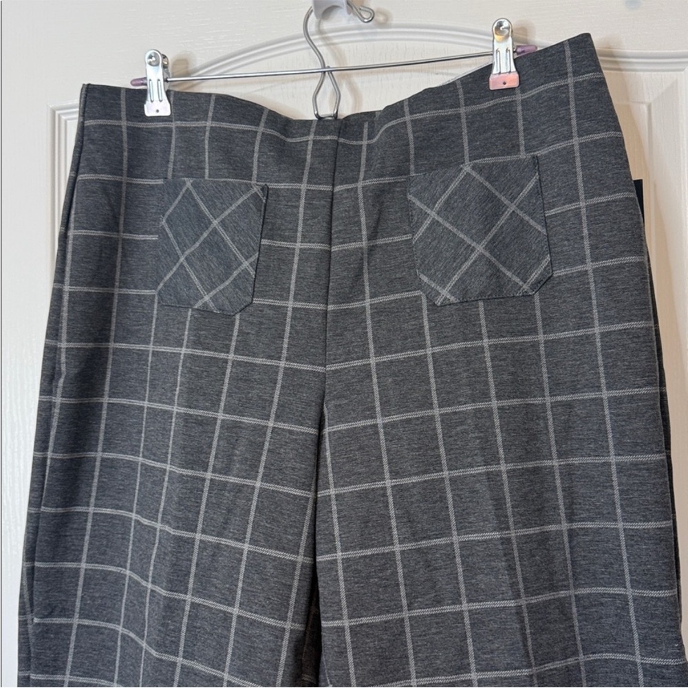 Black Plaid Pants